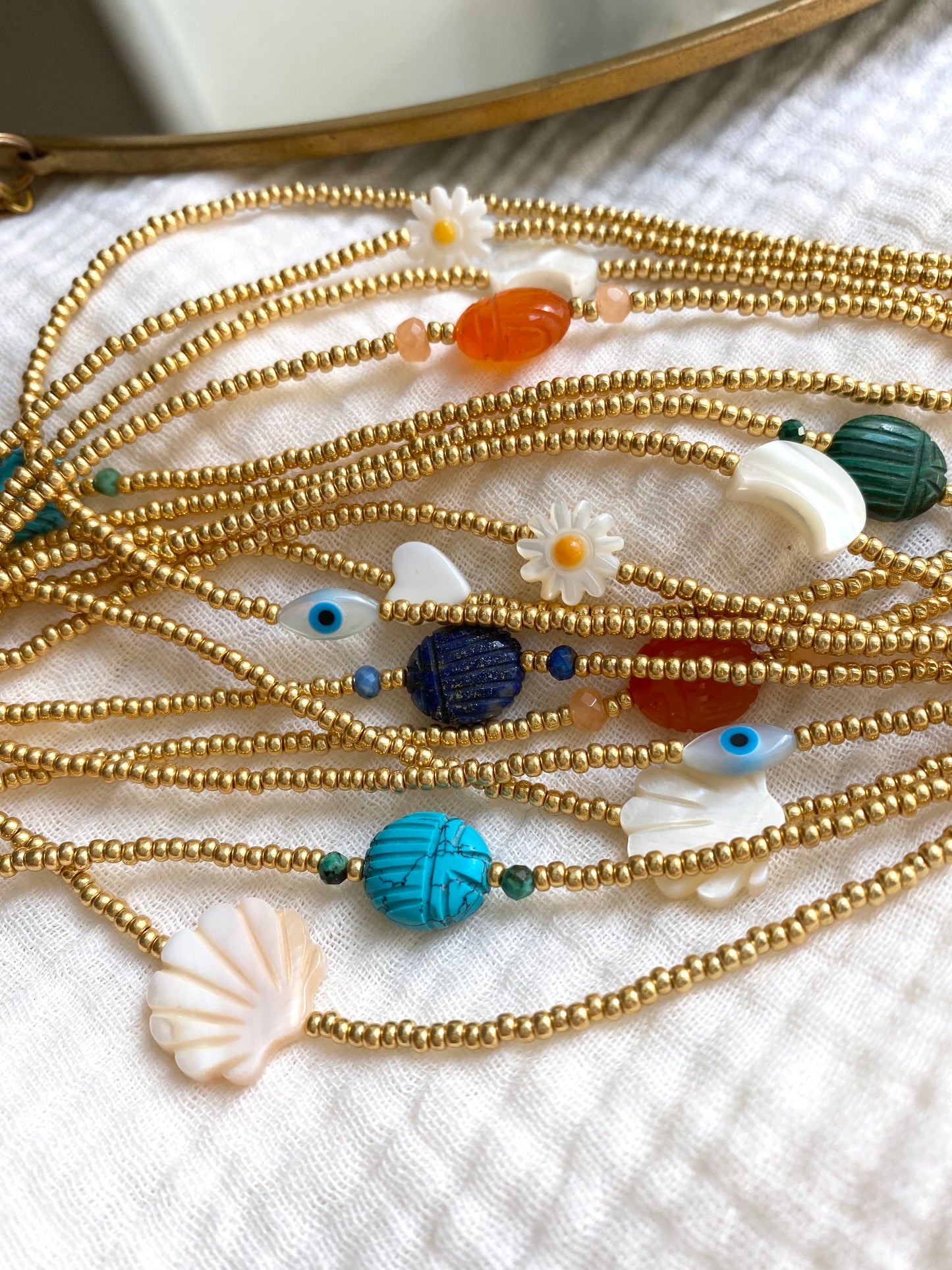 Scarabée turquoise