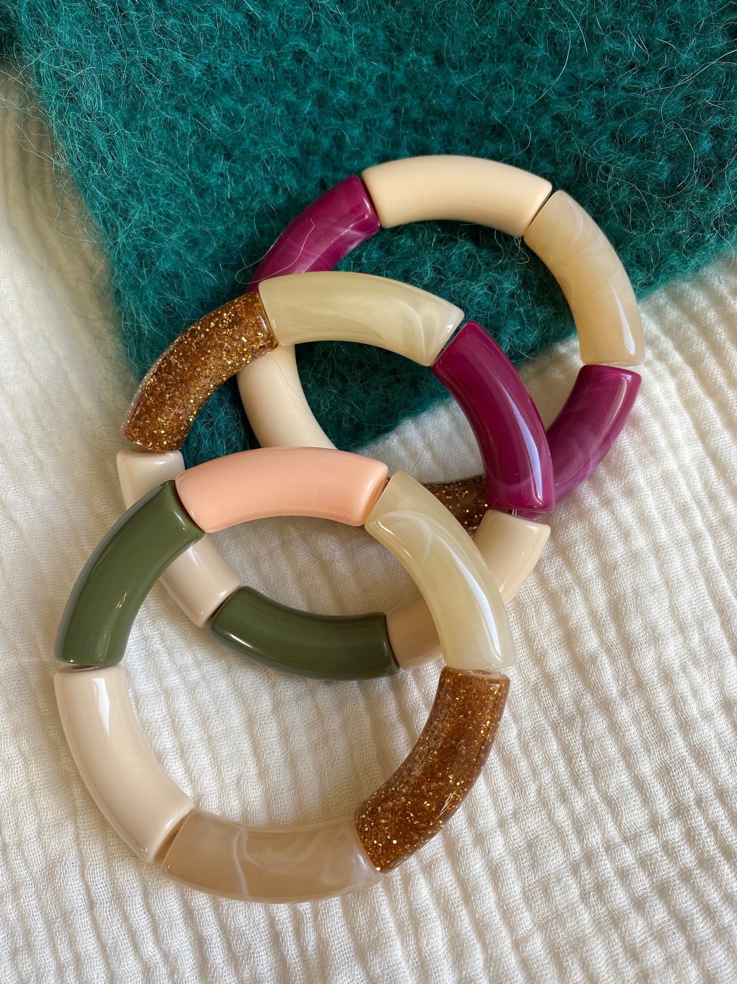 Rainbow kaki/mangenta