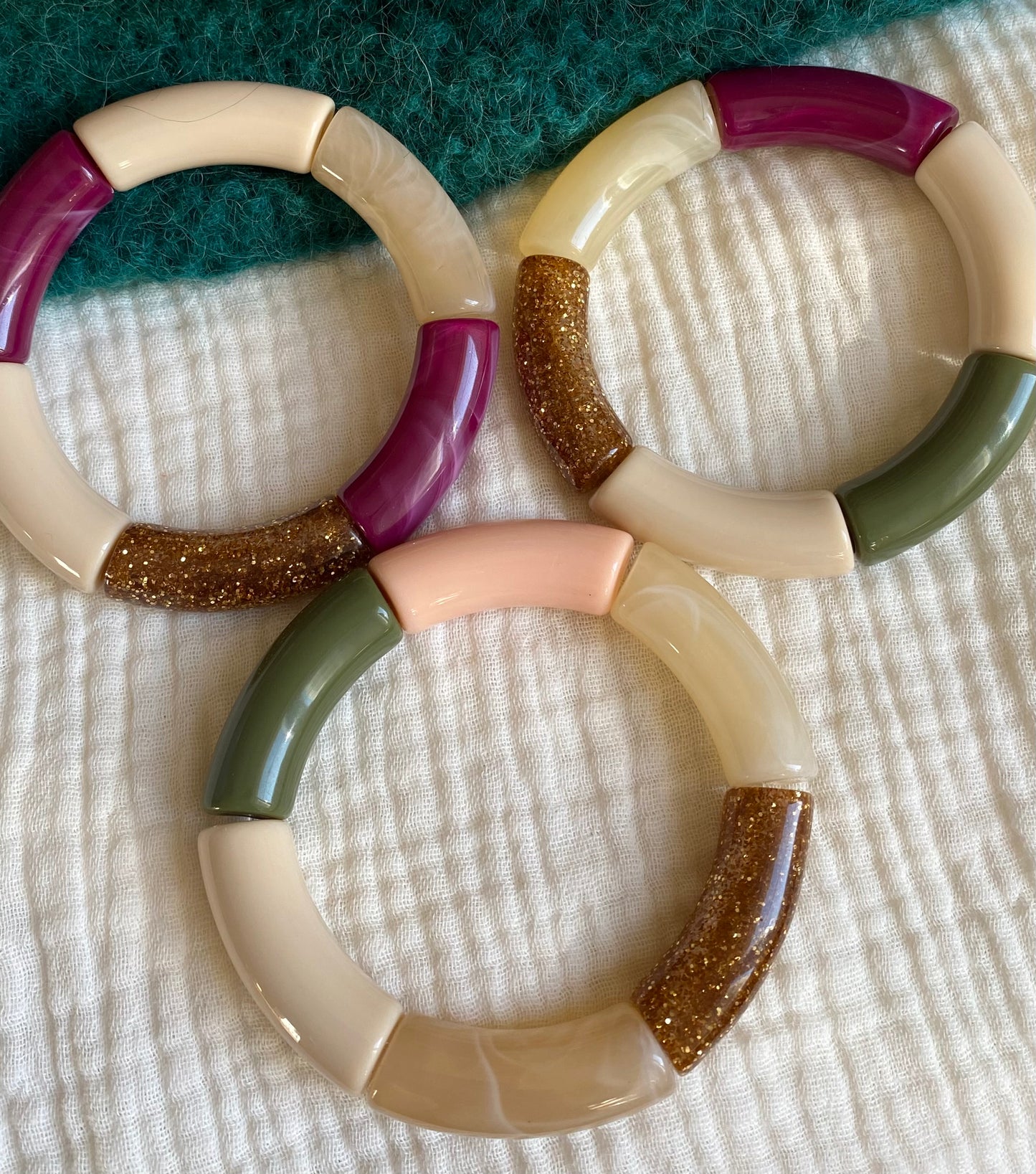 Rainbow kaki/mangenta